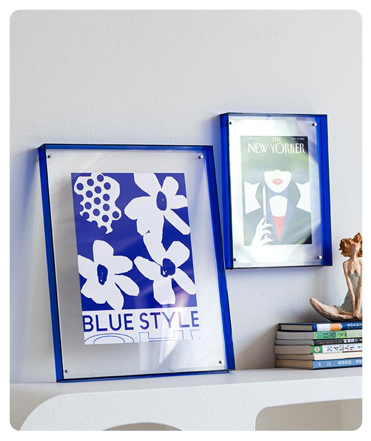 Colorful Acrylic Poster Stand